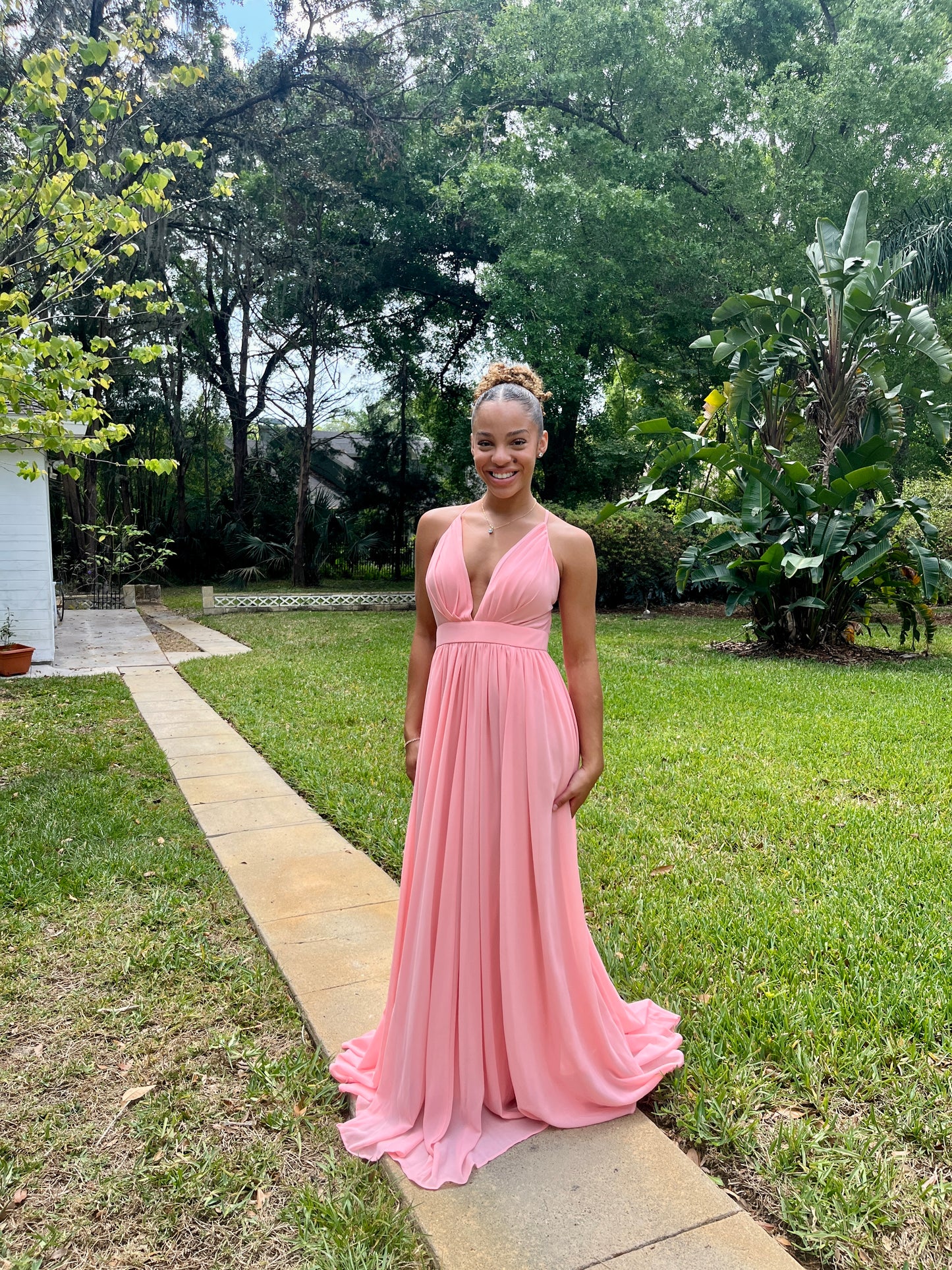 Flowy V-Neck Dress