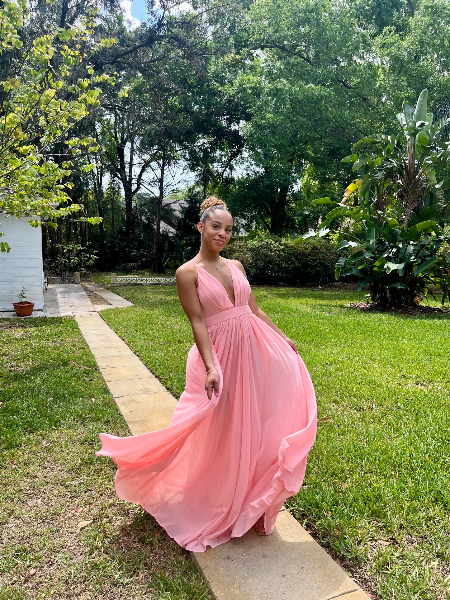 Flowy V-Neck Dress
