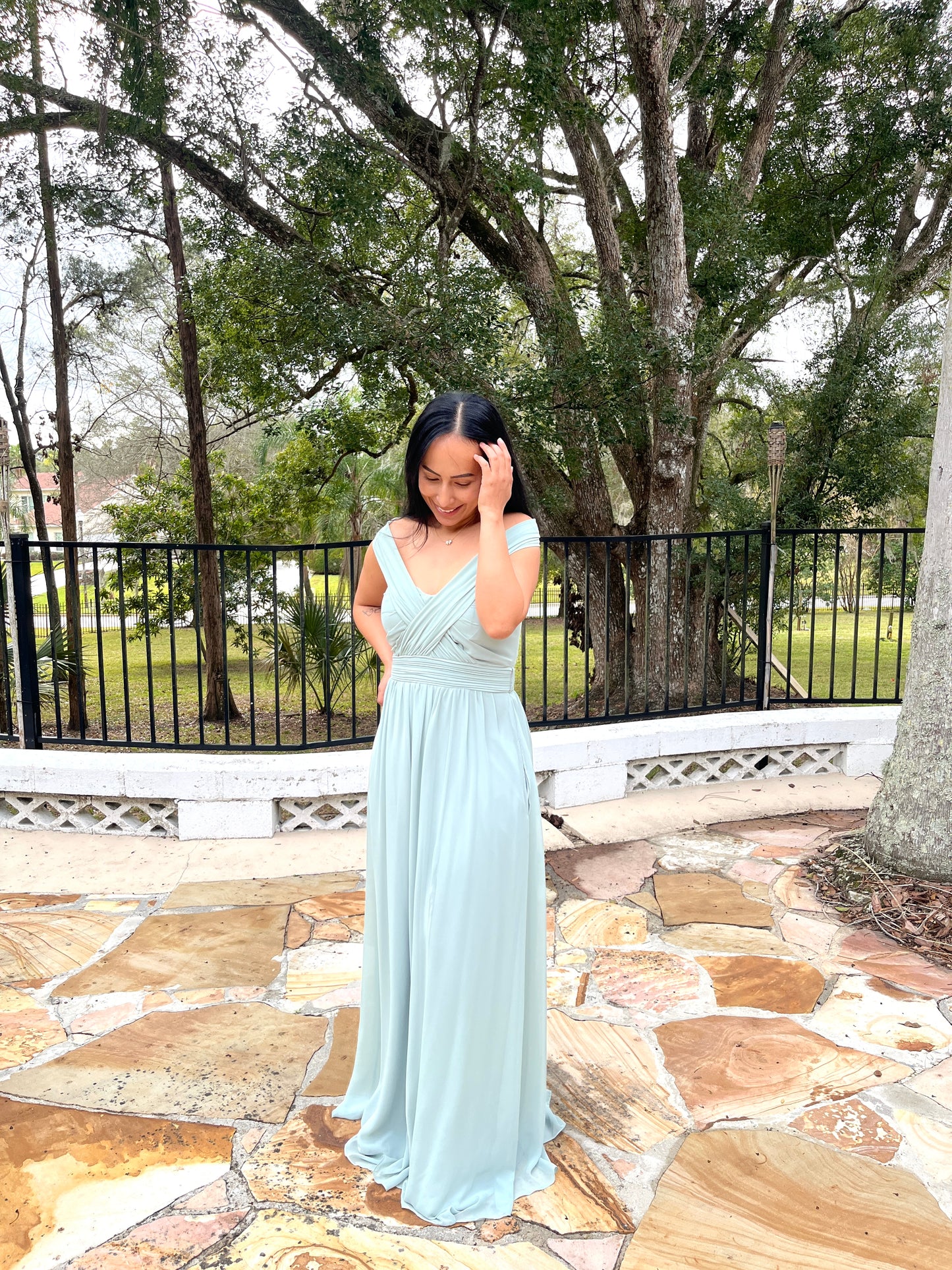 Chiffon Convertible Dress