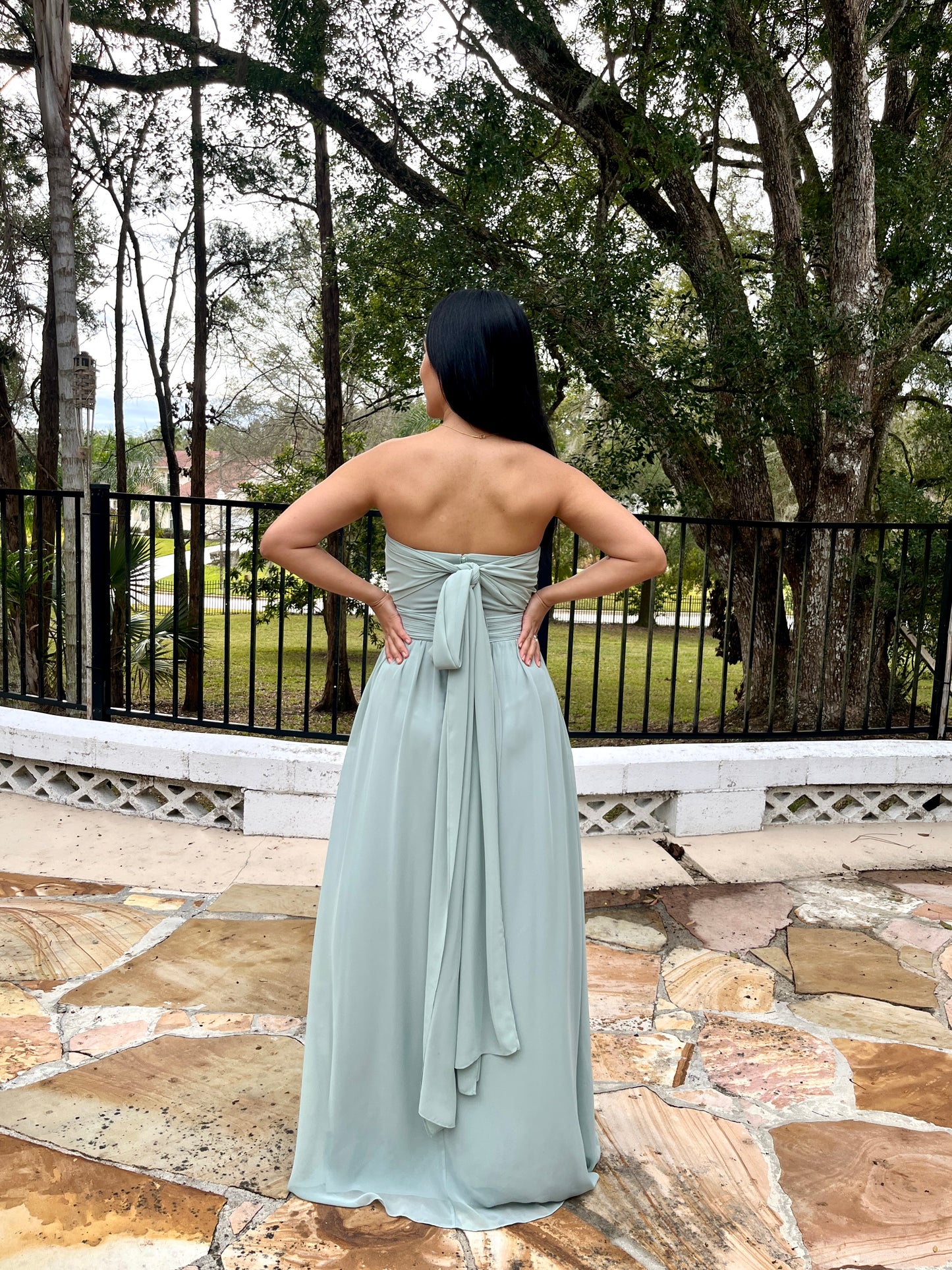 Chiffon Convertible Dress