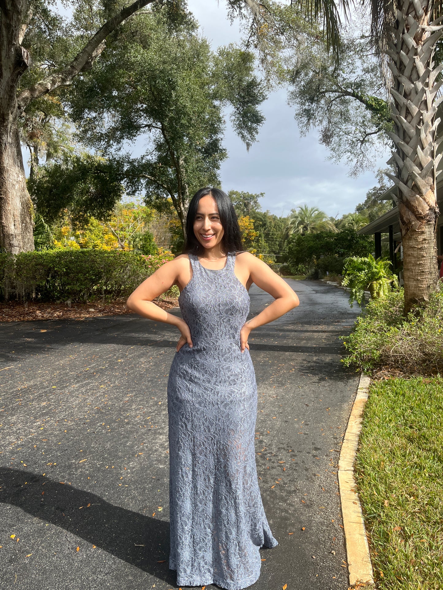 Halter Lace Dress