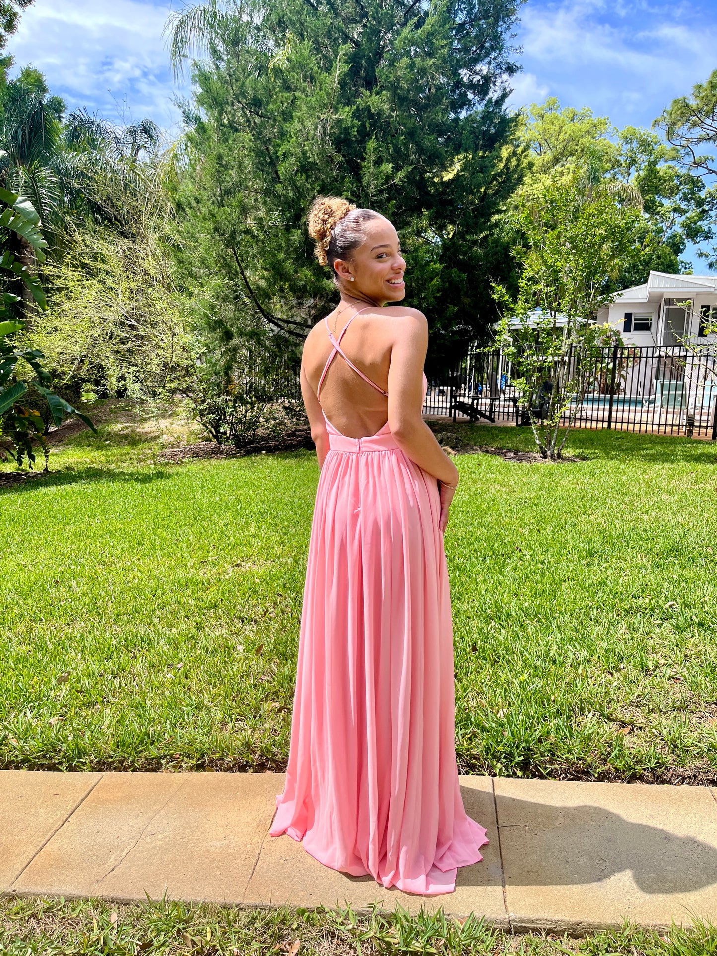 Flowy V-Neck Dress