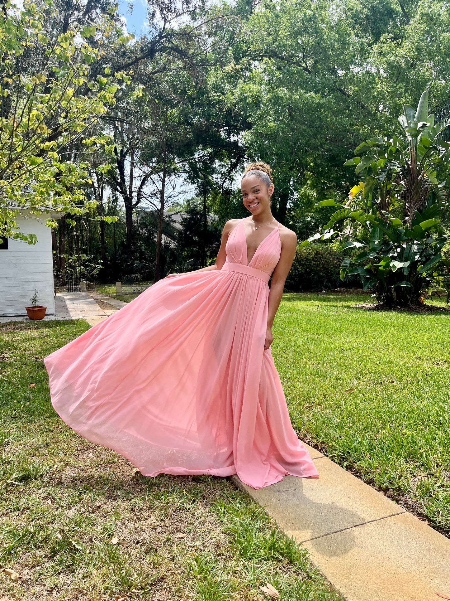Flowy V-Neck Dress