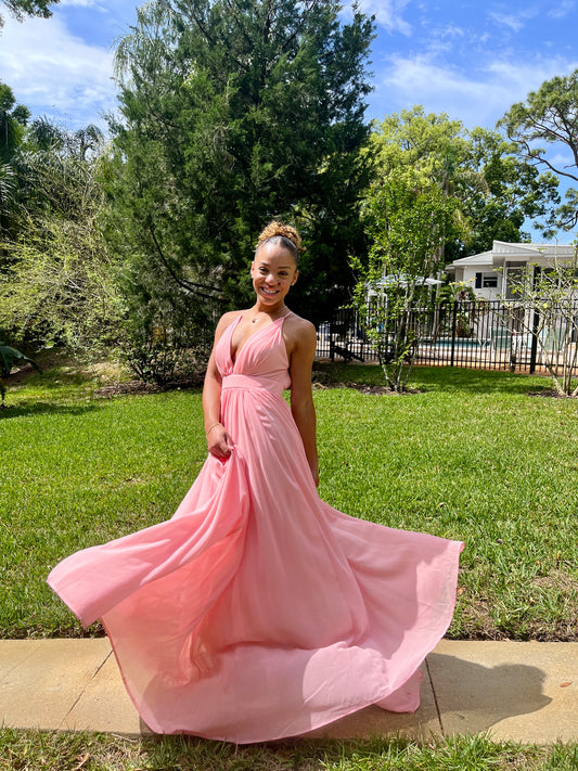 Flowy V-Neck Dress