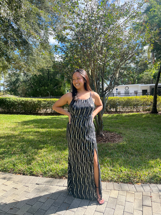 Sequence Spaghetti Straps Dress