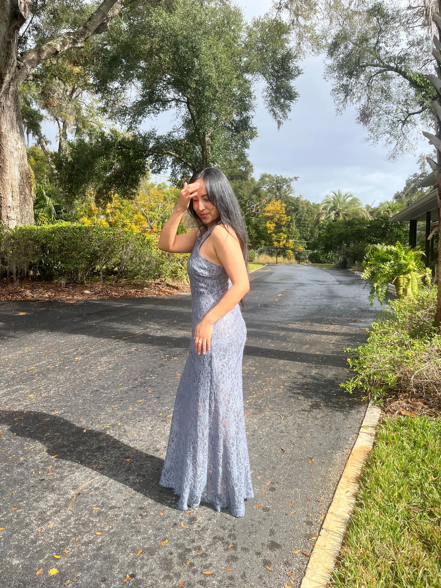 Halter Lace Dress